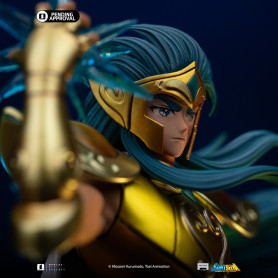 Iron Studios - Saint Seiya - Aquarius Camus Deluxe Art Scale 1/10 - Cavalieri dello Zodiaco