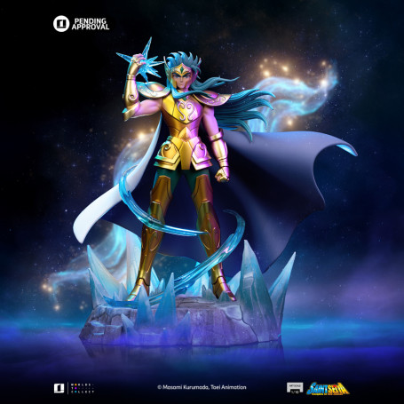 Iron Studios - Saint Seiya - Aquarius Camus Deluxe Art Scale 1/10 - Cavalieri dello Zodiaco