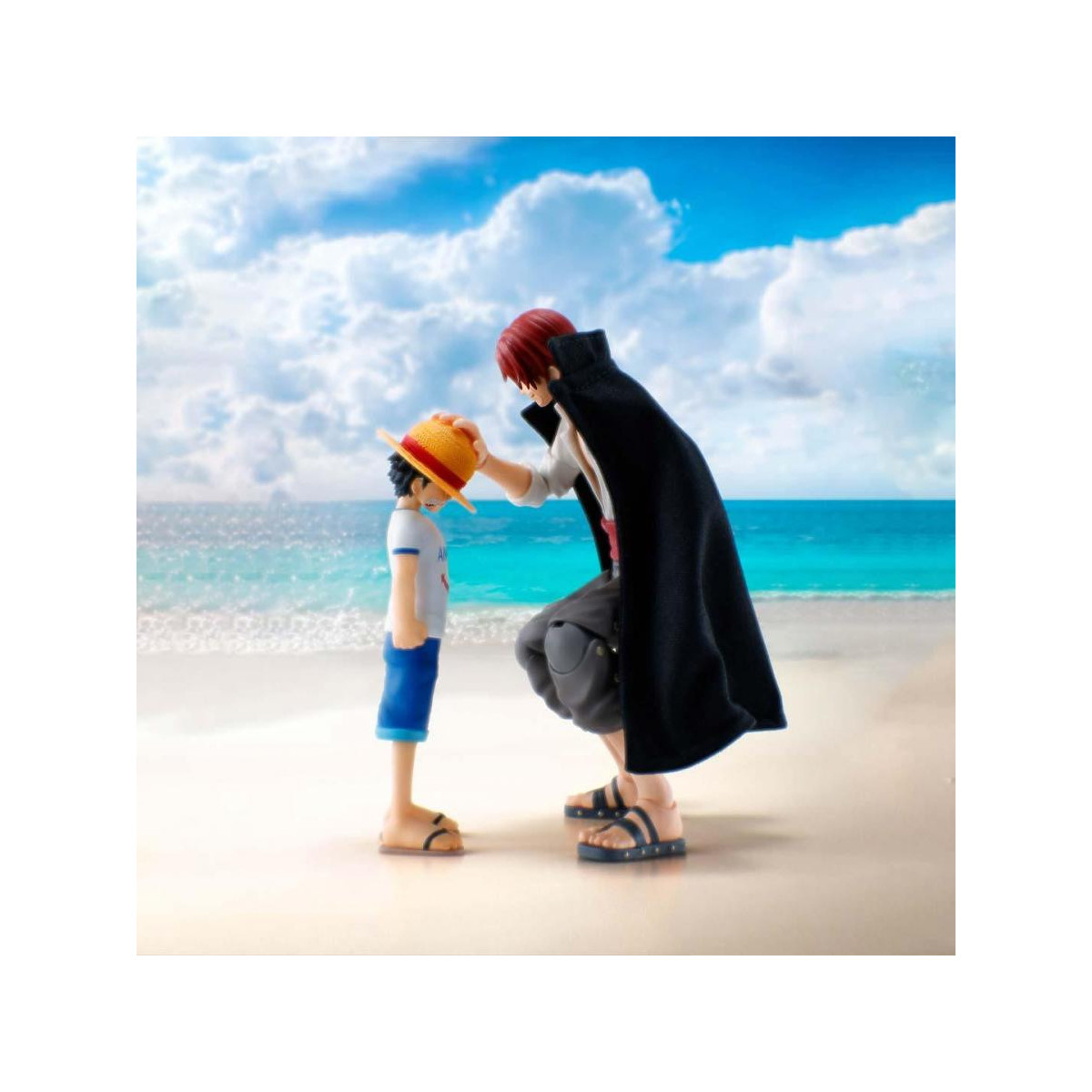 Tamashii Bandai One Piece - Shanks & Monkey.D.Luffy - Infanzia - S.H. Figuarts SHF