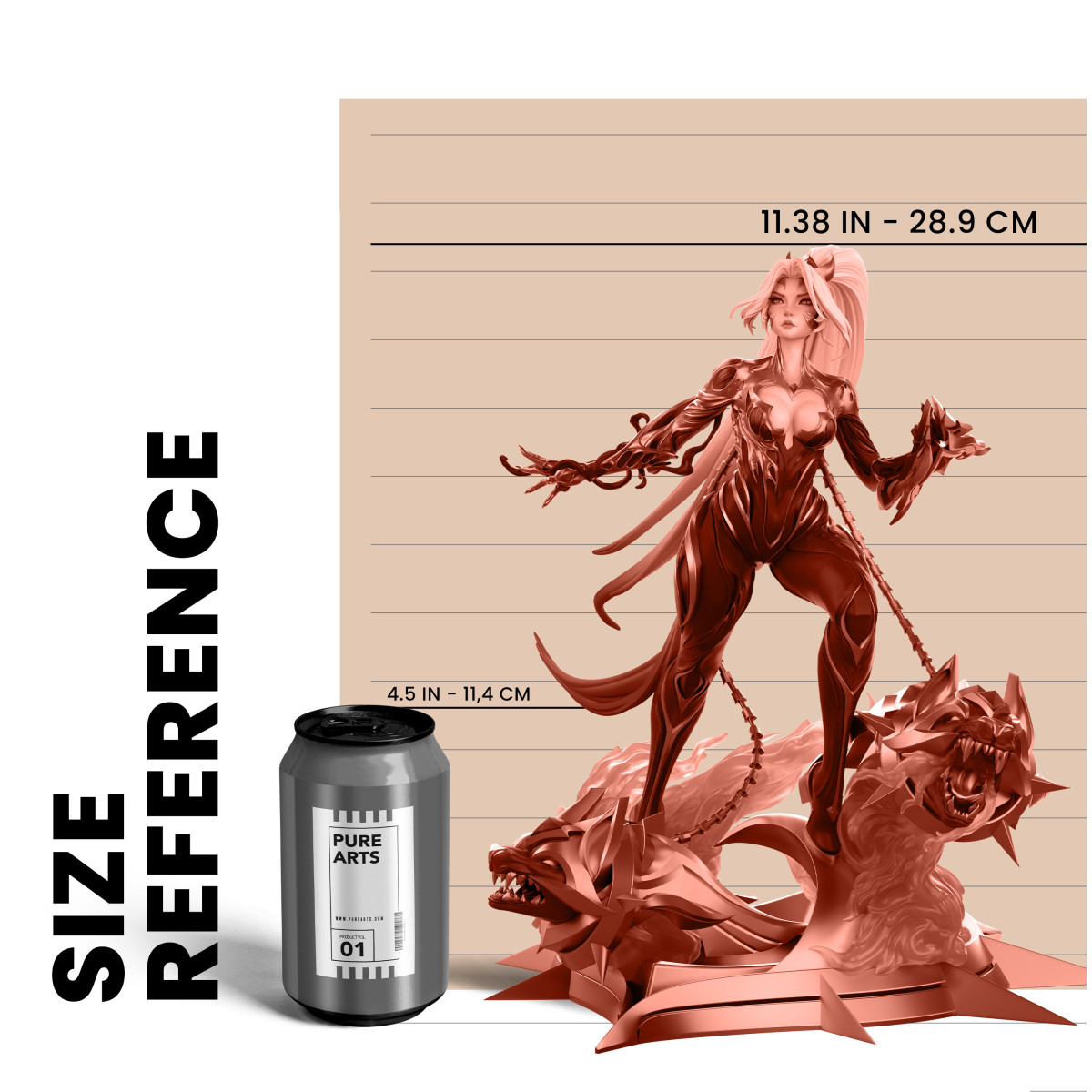 Pure Arts - Sala delle Leggende 2025 Leggenda Immortalata Kai'Sa 1/6 - League of Legends