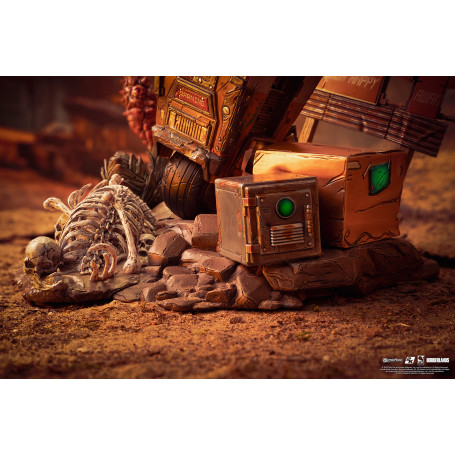 Pure Arts - Borderlands Psycho Bandit e Claptrap Diorama 1/6