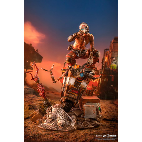 Pure Arts - Borderlands Psycho Bandit e Claptrap Diorama 1/6