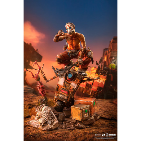 Pure Arts - Borderlands Psycho Bandit e Claptrap Diorama 1/6