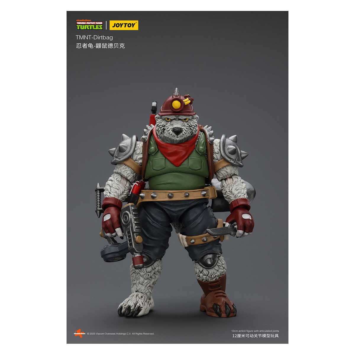JoyToy TMNT - Dirtbag - Teenage Mutant Ninja Turtles 1/18