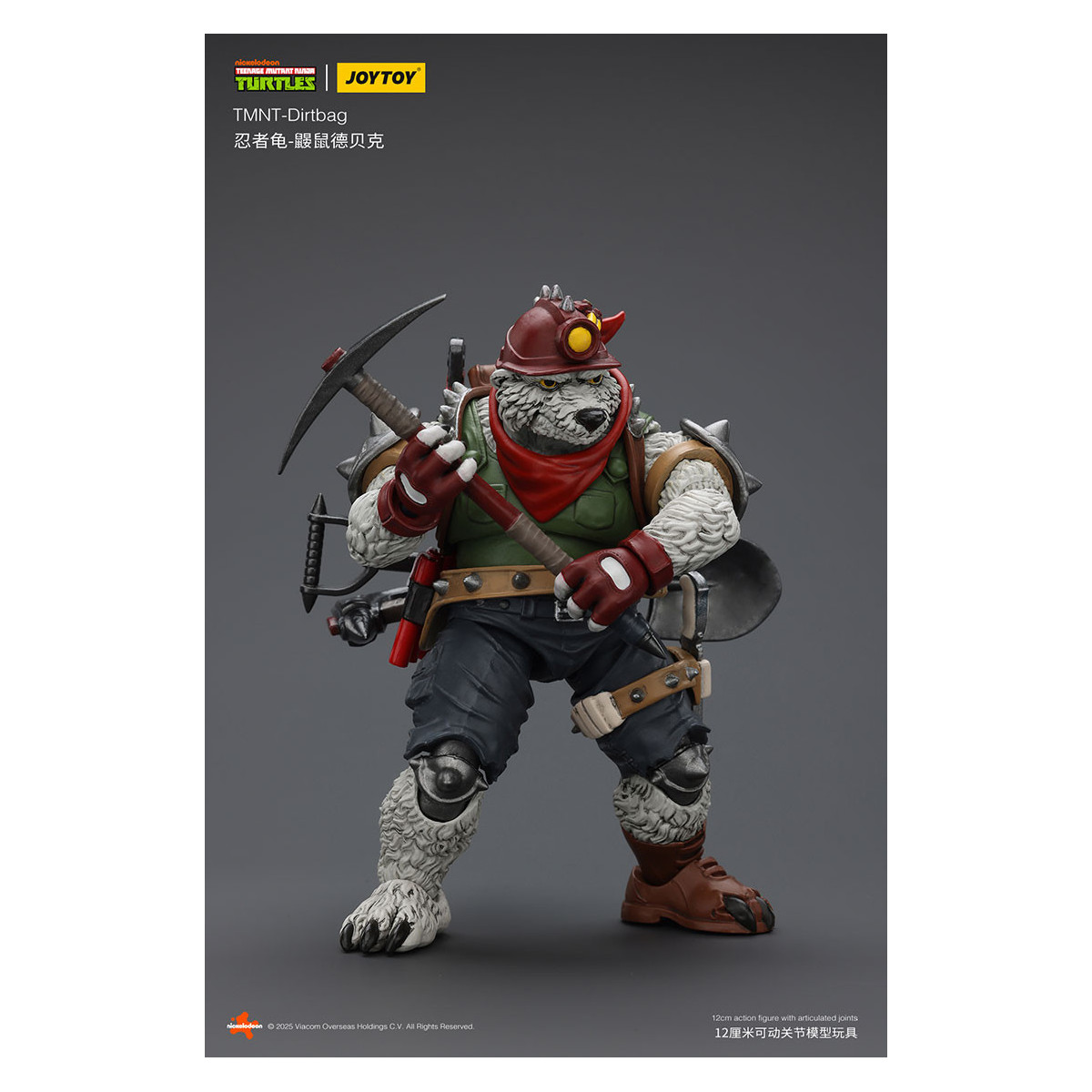 JoyToy TMNT - Dirtbag - Teenage Mutant Ninja Turtles 1/18