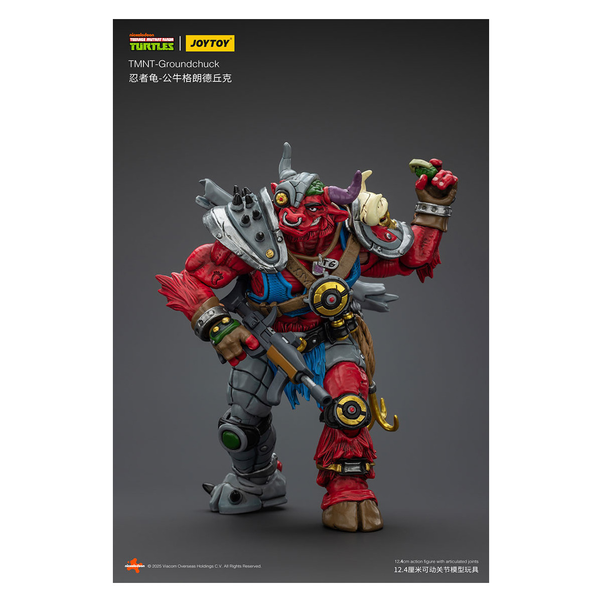 JoyToy TMNT - Groundchuck - Teenage Mutant Ninja Turtles 1/18
