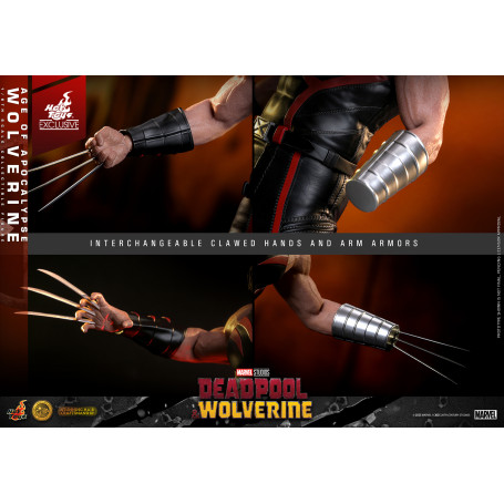 Hot Toys Marvel Deadpool & Wolverine - Wolverine Age of Apocalypse Edizione Artigianale MMS 1/6