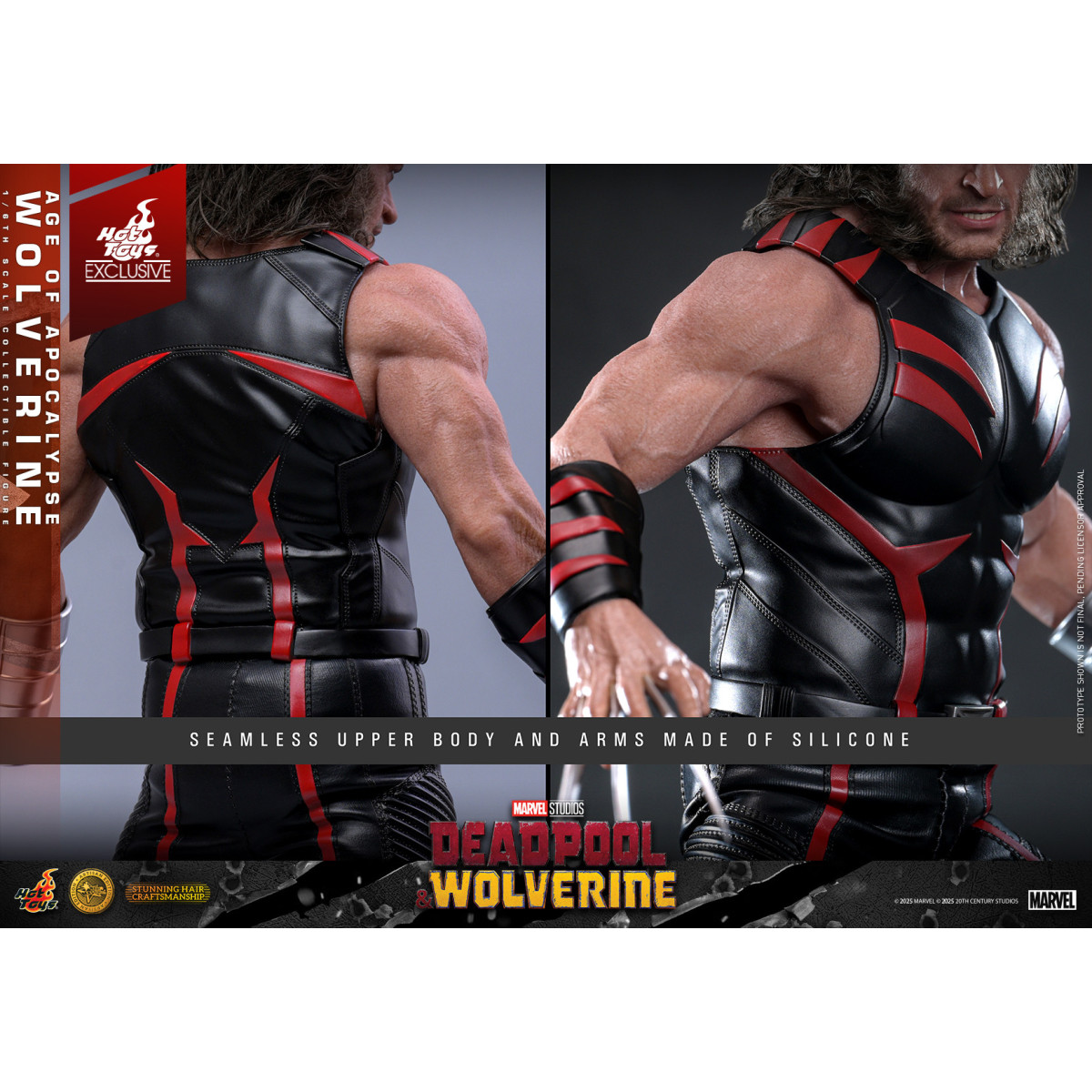 Hot Toys Marvel Deadpool & Wolverine - Wolverine Age of Apocalypse Edizione Artigianale MMS 1/6