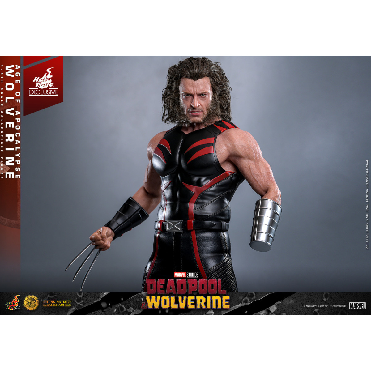 Hot Toys Marvel Deadpool & Wolverine - Wolverine Age of Apocalypse Edizione Artigianale MMS 1/6