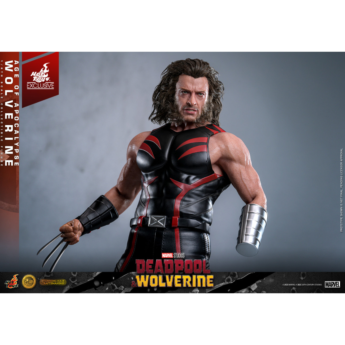 Hot Toys Marvel Deadpool & Wolverine - Wolverine Age of Apocalypse Edizione Artigianale MMS 1/6
