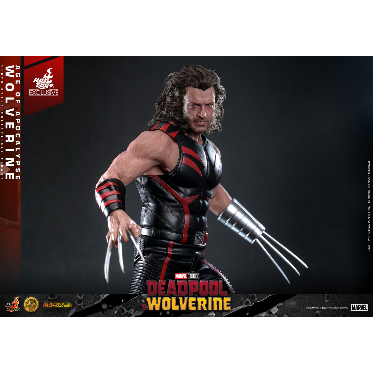 Hot Toys Marvel Deadpool & Wolverine - Wolverine Age of Apocalypse Edizione Artigianale MMS 1/6