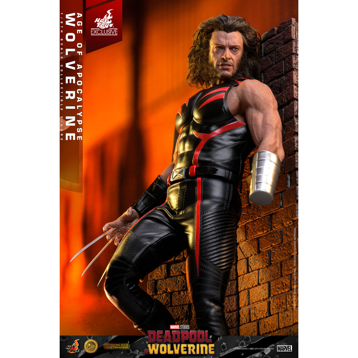 Hot Toys Marvel Deadpool & Wolverine - Wolverine Age of Apocalypse Edizione Artigianale MMS 1/6