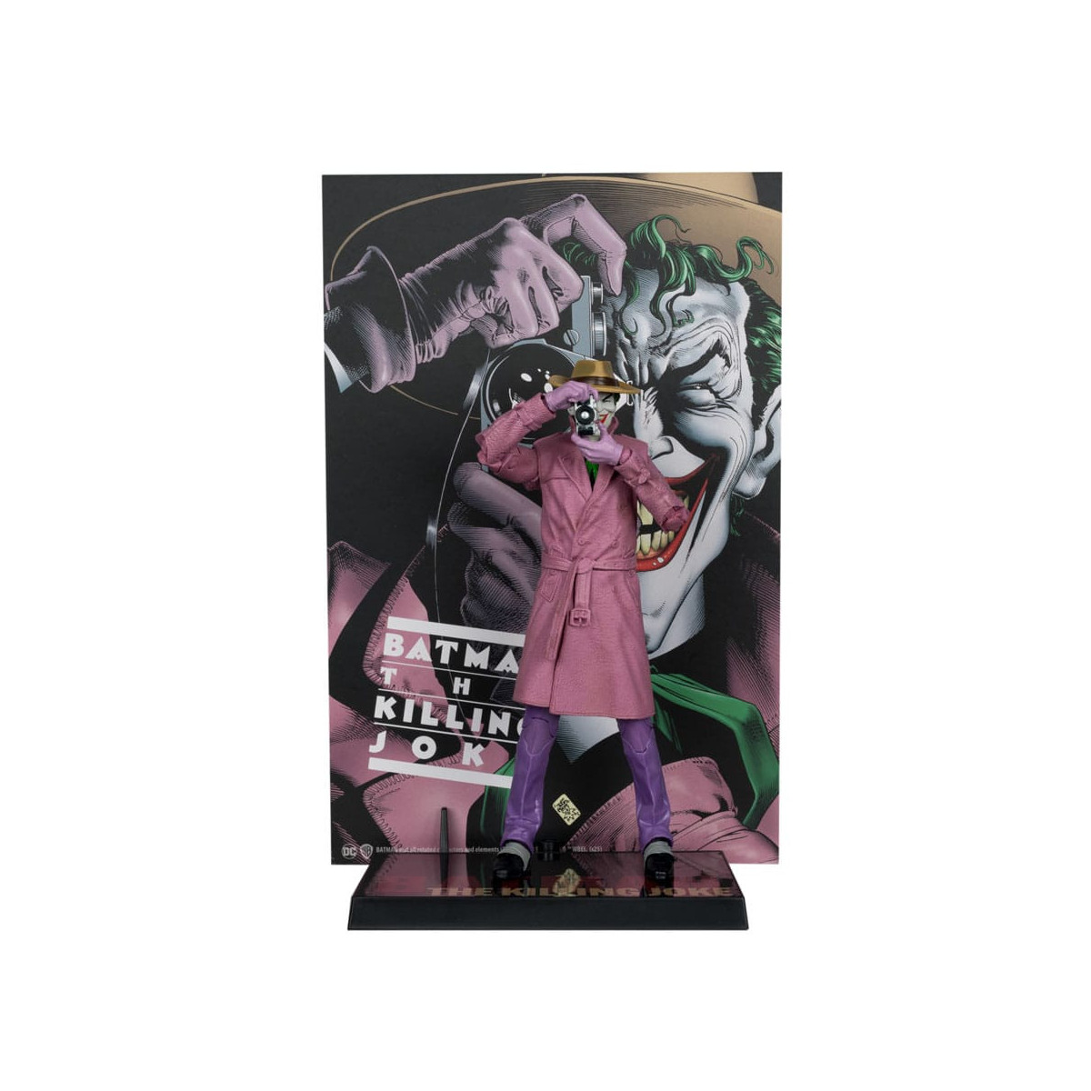 Mc Farlane - Multiverso DC - Ricreazioni di copertine del Joker (Batman: The Killing Joke) Etichetta d'oro