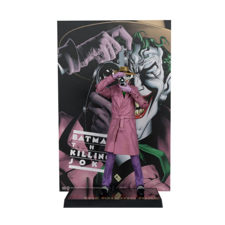 Mc Farlane - Multiverso DC - Ricreazioni di copertine del Joker (Batman: The Killing Joke) Etichetta d'oro