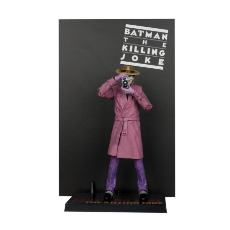 Mc Farlane - Multiverso DC - Ricreazioni di copertine del Joker (Batman: The Killing Joke) Etichetta d'oro