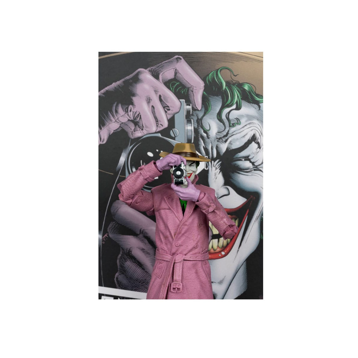Mc Farlane - Multiverso DC - Ricreazioni di copertine del Joker (Batman: The Killing Joke) Etichetta d'oro