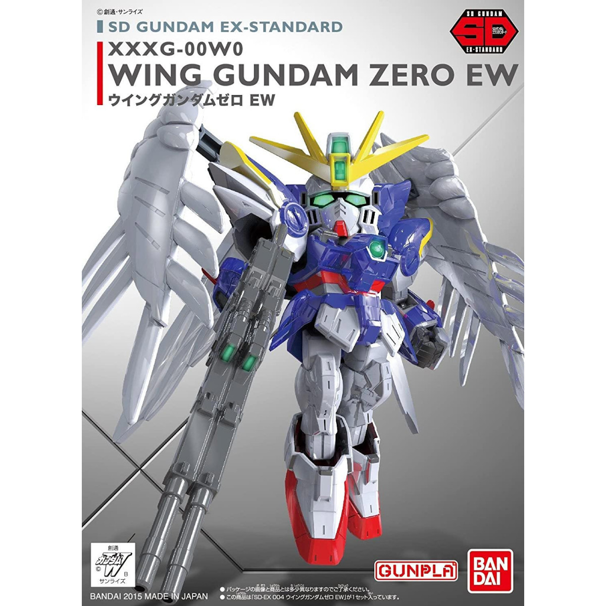 Bandai - Gunpla - SD Gundam Ex-Standard - XXXG-00W0 WING GUNDAM ZERO - Mobile Suit Gundam Wings Valzer senza fine