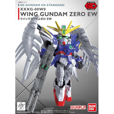 Bandai - Gunpla - SD Gundam Ex-Standard - XXXG-00W0 WING GUNDAM ZERO - Mobile Suit Gundam Wings Valzer senza fine