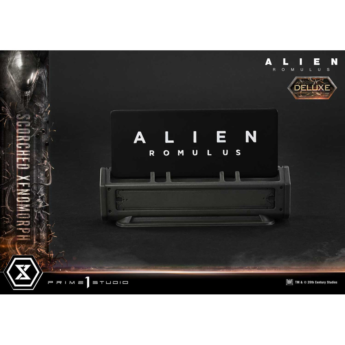 Prime 1 Studio - Scorched Xenomorph DX Bonus Version 1/3 - Alien: Museo Romulus Masterline XL