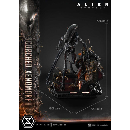 Prime 1 Studio - Scorched Xenomorph DX Bonus Version 1/3 - Alien: Museo Romulus Masterline XL