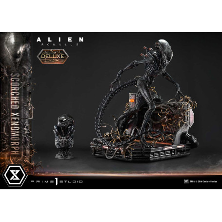 Prime 1 Studio - Scorched Xenomorph DX Bonus Version 1/3 - Alien: Museo Romulus Masterline XL