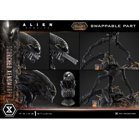 Prime 1 Studio - Scorched Xenomorph DX Bonus Version 1/3 - Alien: Museo Romulus Masterline XL