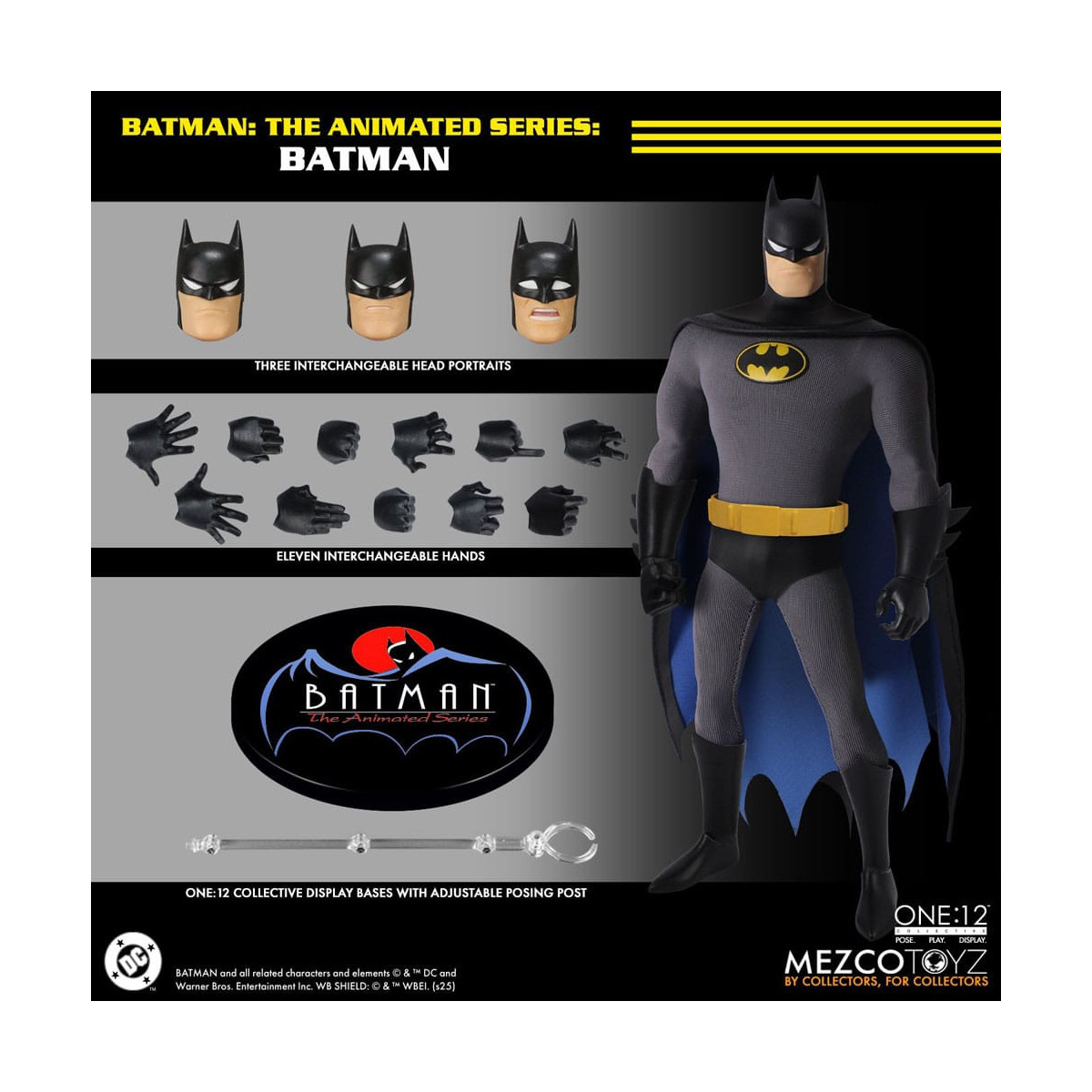 Mezco One 12 - Batman: La Serie Animata - BATMAN
