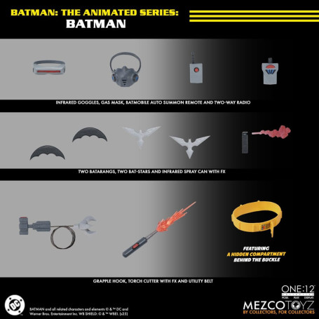 Mezco One 12 - Batman: La Serie Animata - BATMAN
