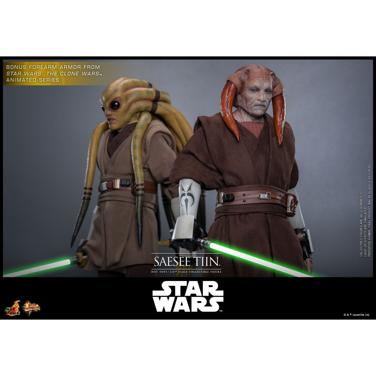 Hot Toys Star Wars - Saesee Tiin MMS1/6 - La vendetta dei Sith