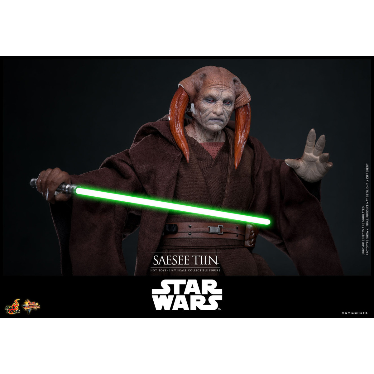 Hot Toys Star Wars - Saesee Tiin MMS1/6 - La vendetta dei Sith
