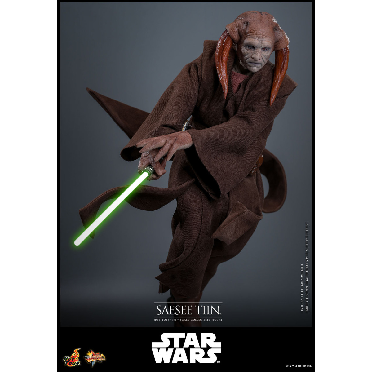 Hot Toys Star Wars - Saesee Tiin MMS1/6 - La vendetta dei Sith
