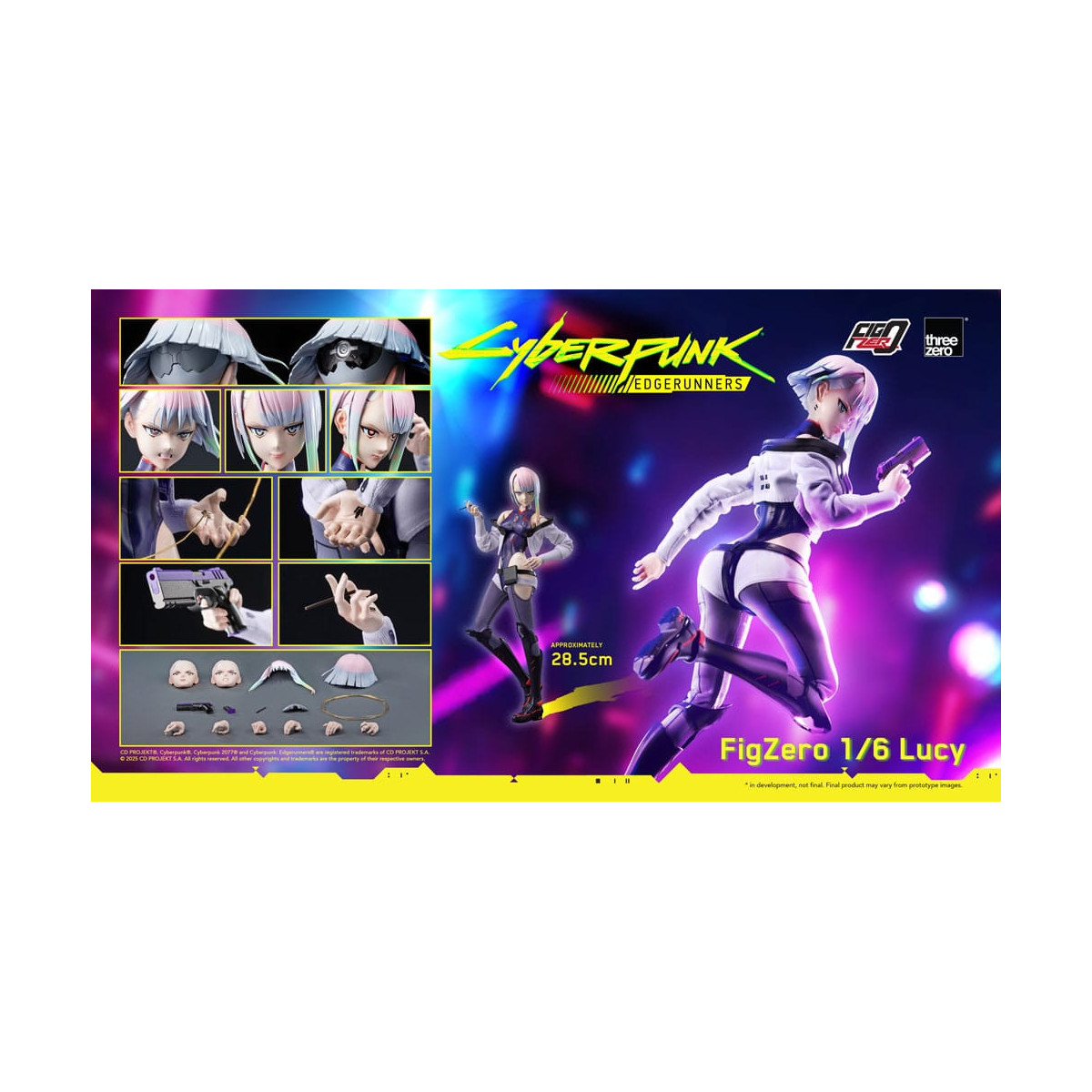 Tre Zero FigZero - LUCY 1/6 - Cyberpunk: Edgerunners