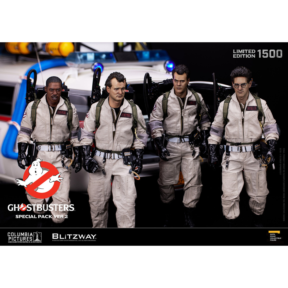 Blitzway - Ghostbusters Special Pack ver.2 1/6 - Confezione da 4 figure