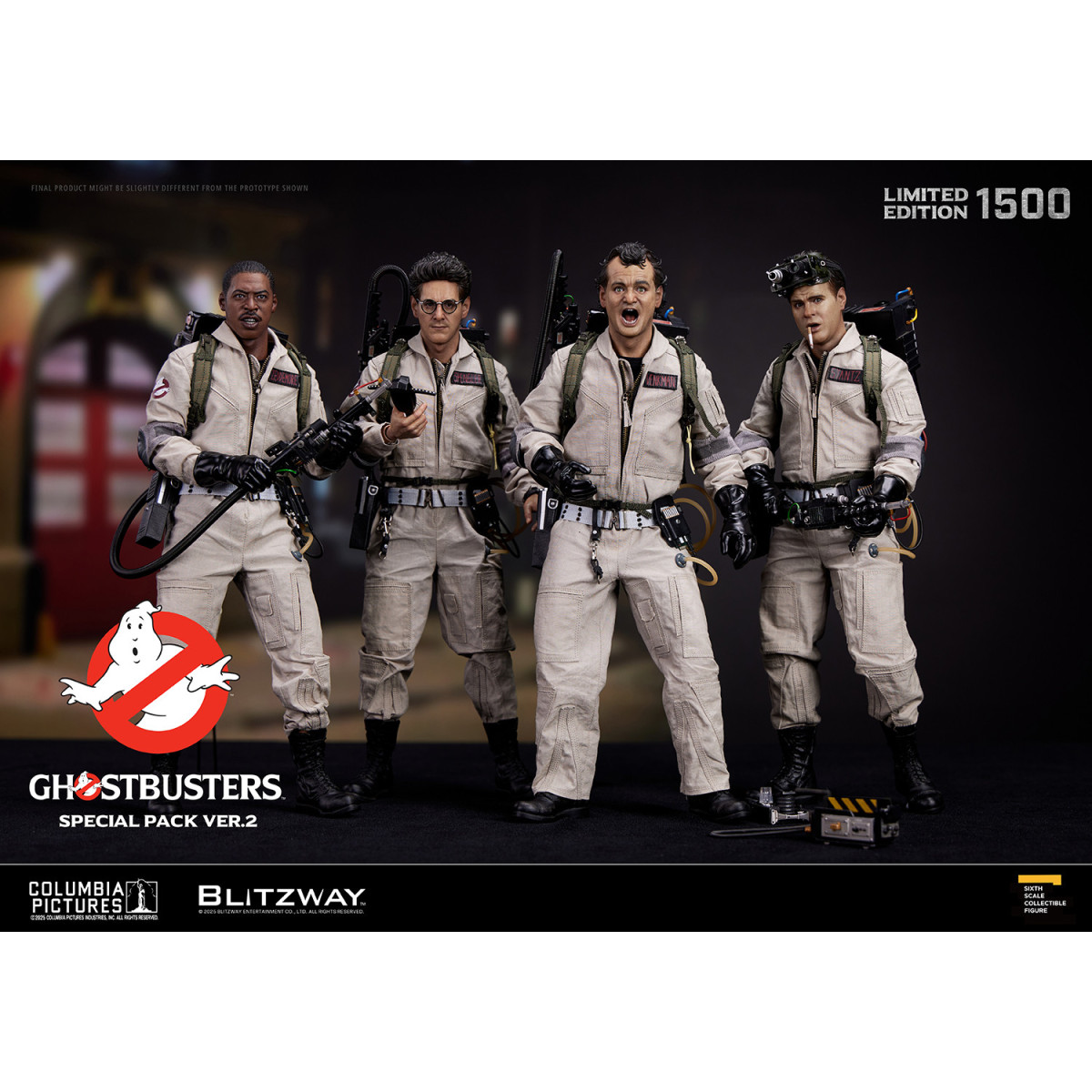 Blitzway - Ghostbusters Special Pack ver.2 1/6 - Confezione da 4 figure