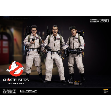 Blitzway - Ghostbusters Dr. 3 Pack ver.2 1/6 - Confezione da 3 figure