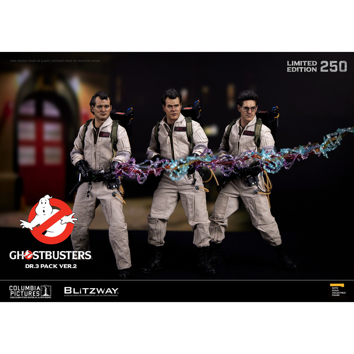 Blitzway - Ghostbusters Dr. 3 Pack ver.2 1/6 - Confezione da 3 figure