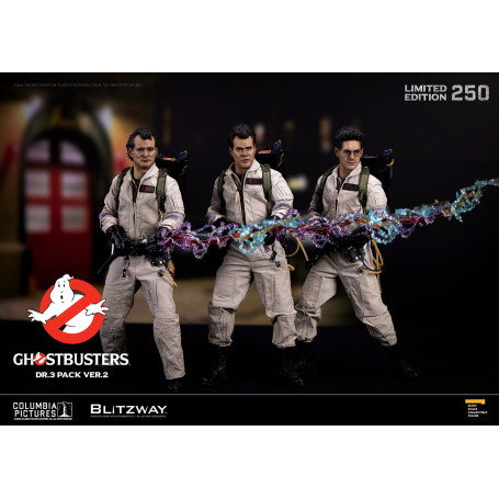 Blitzway - Ghostbusters Dr. 3 Pack ver.2 1/6 - Confezione da 3 figure
