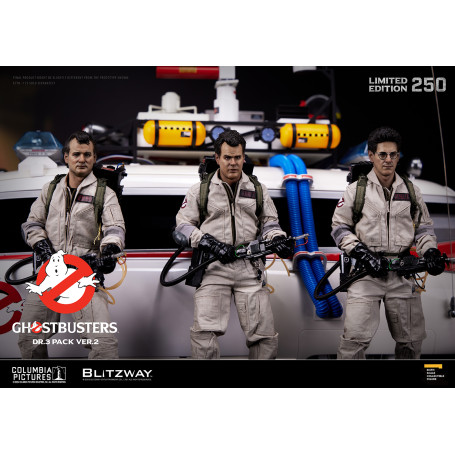 Blitzway - Ghostbusters Dr. 3 Pack ver.2 1/6 - Confezione da 3 figure