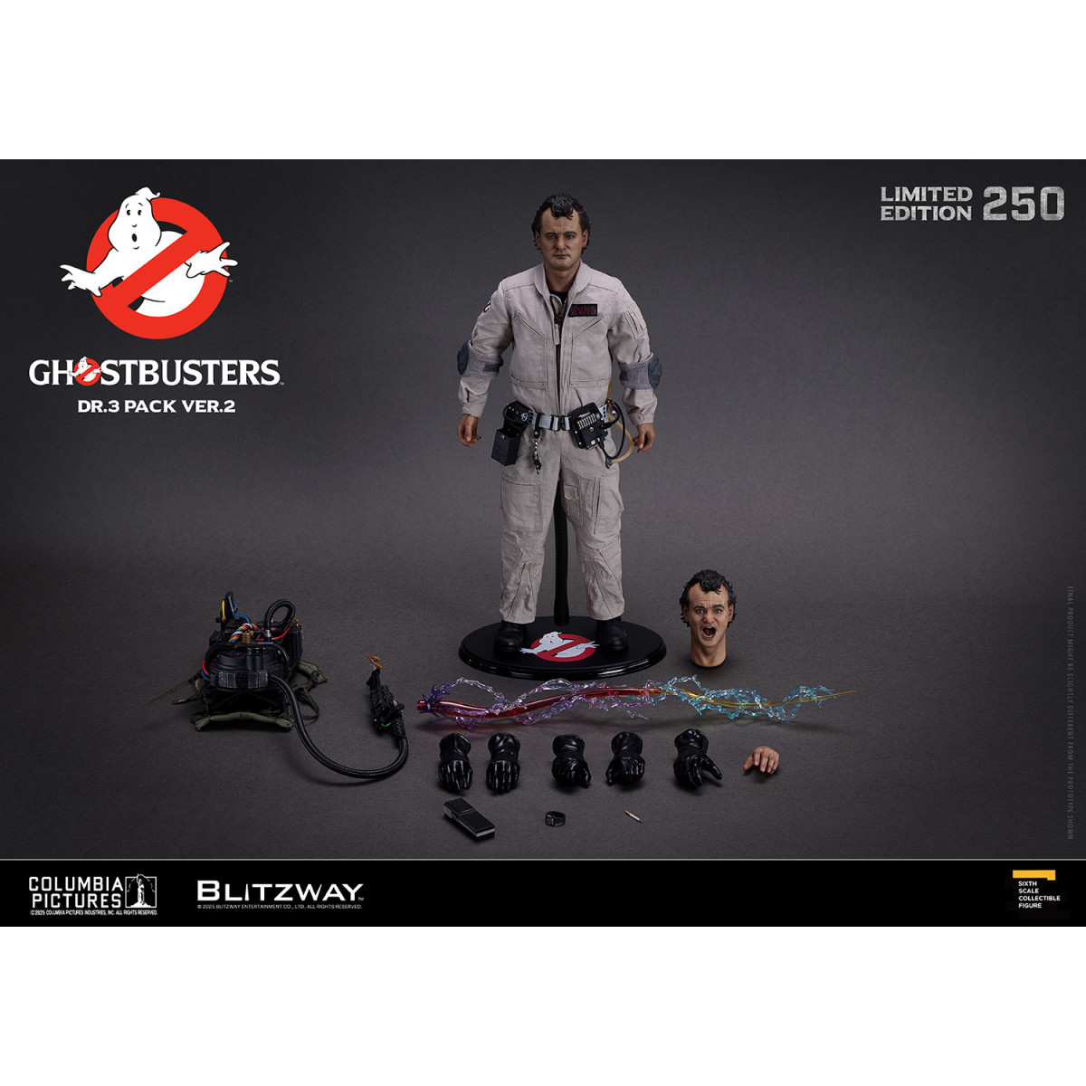 Blitzway - Ghostbusters Dr. 3 Pack ver.2 1/6 - Confezione da 3 figure