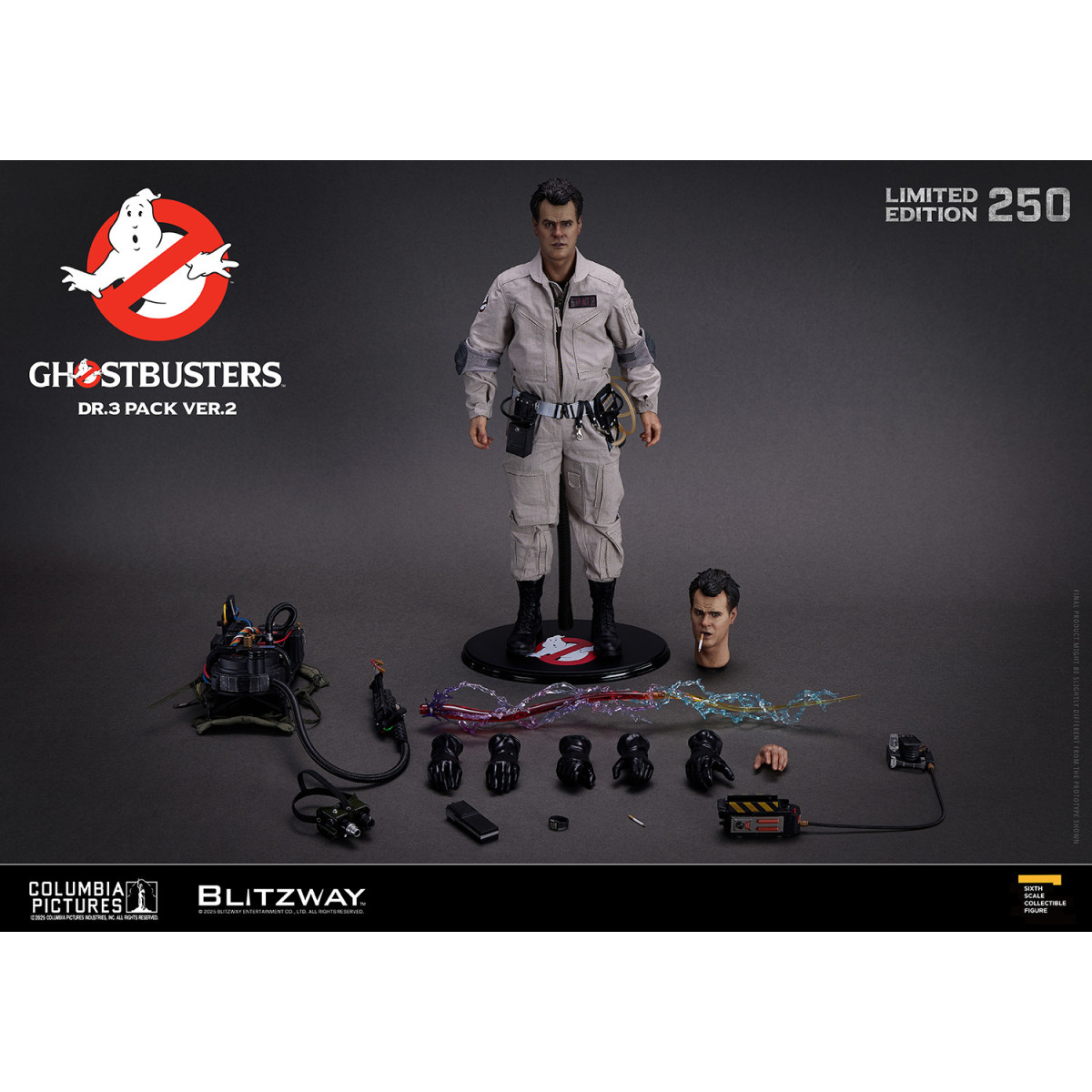 Blitzway - Ghostbusters Dr. 3 Pack ver.2 1/6 - Confezione da 3 figure