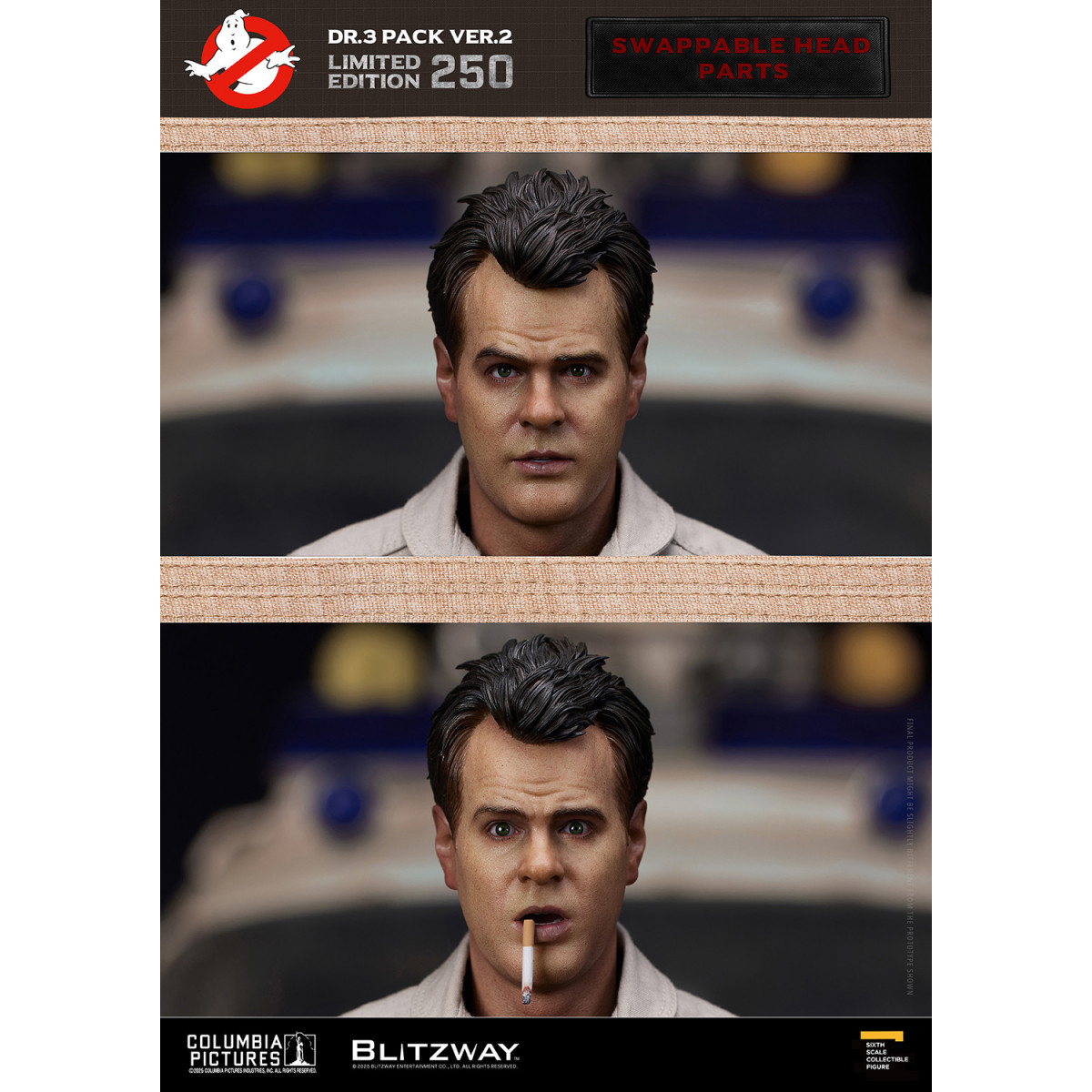 Blitzway - Ghostbusters Dr. 3 Pack ver.2 1/6 - Confezione da 3 figure