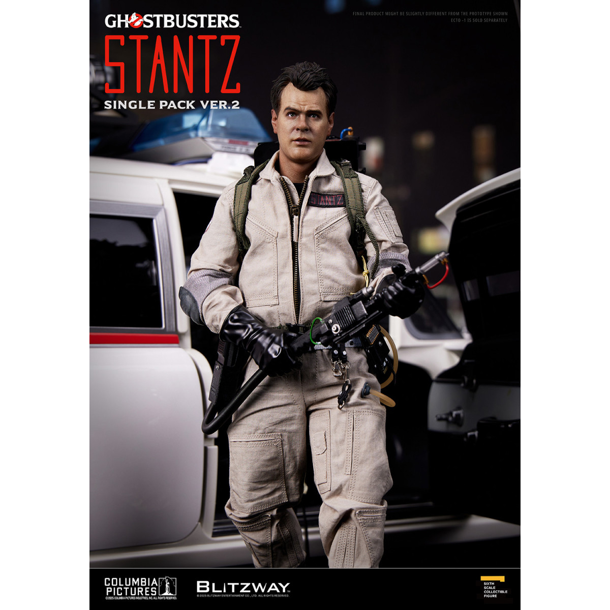 Blitzway - Ghostbusters Dr. Raymond Stantz Confezione singola ver.2 1/6