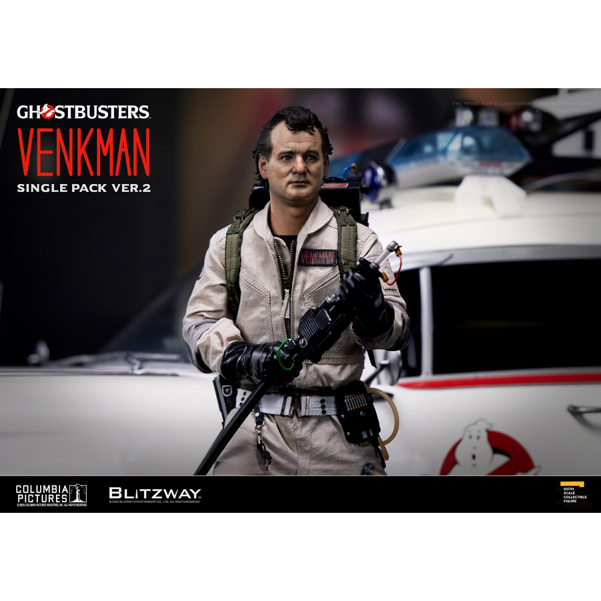Blitzway - Ghostbusters Dr. Peter Venkman Confezione singola ver.2 1/6