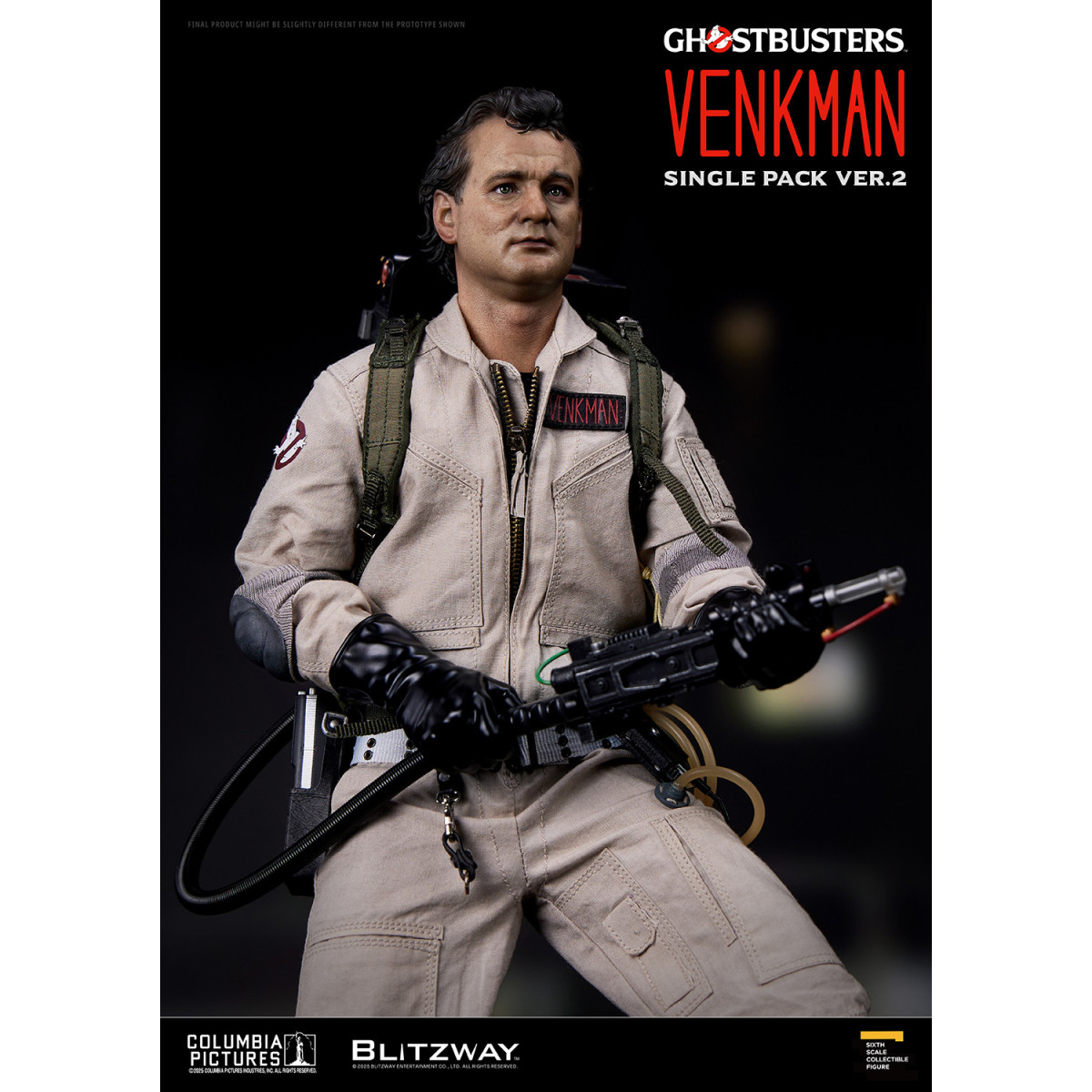 Blitzway - Ghostbusters Dr. Peter Venkman Confezione singola ver.2 1/6
