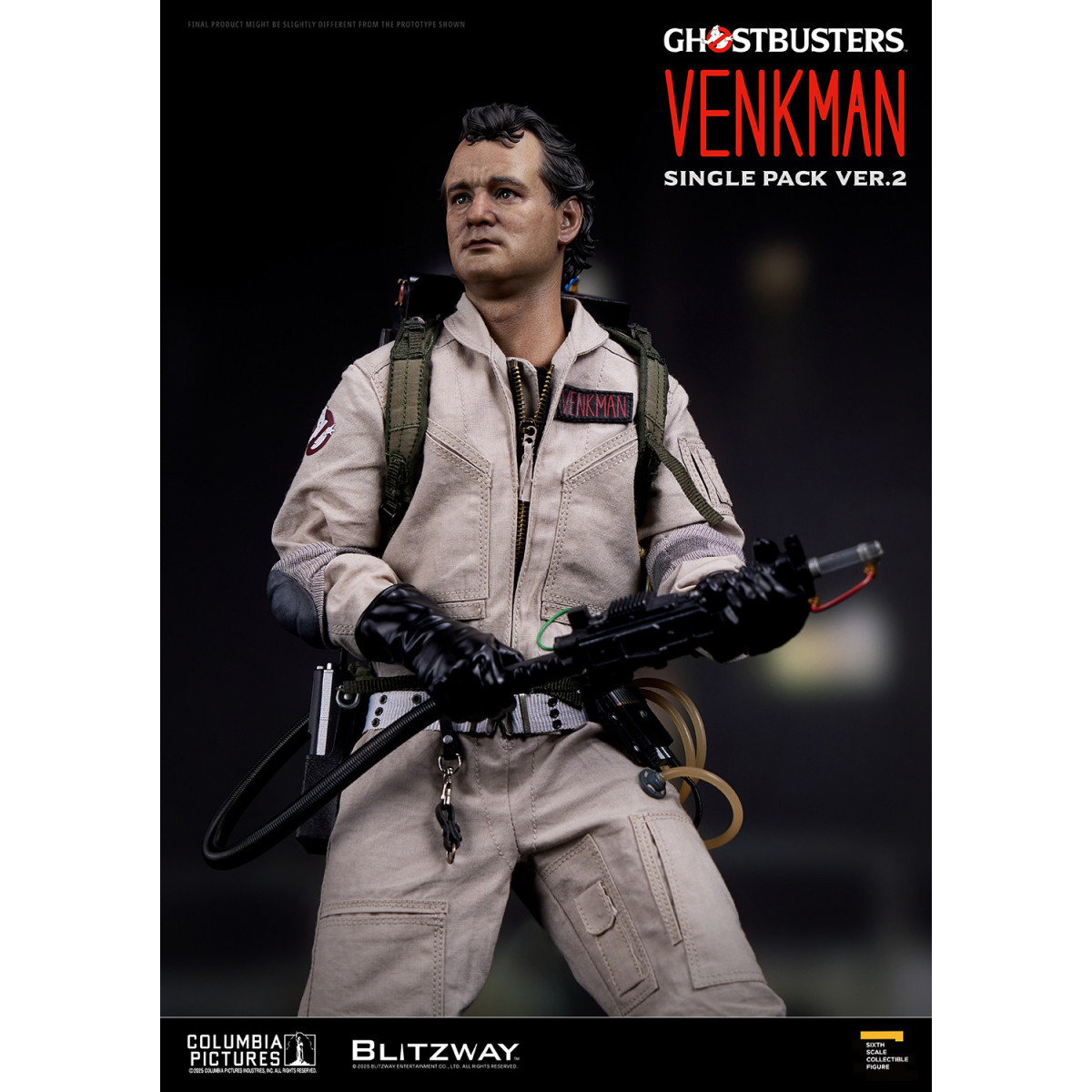 Blitzway - Ghostbusters Dr. Peter Venkman Confezione singola ver.2 1/6