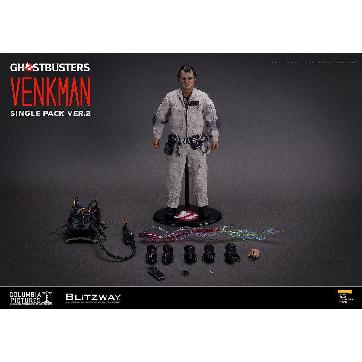 Blitzway - Ghostbusters Dr. Peter Venkman Confezione singola ver.2 1/6