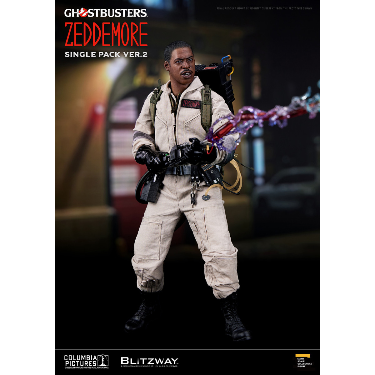 Blitzway - Ghostbusters Winston Zeddemore Confezione singola ver.2 1/6