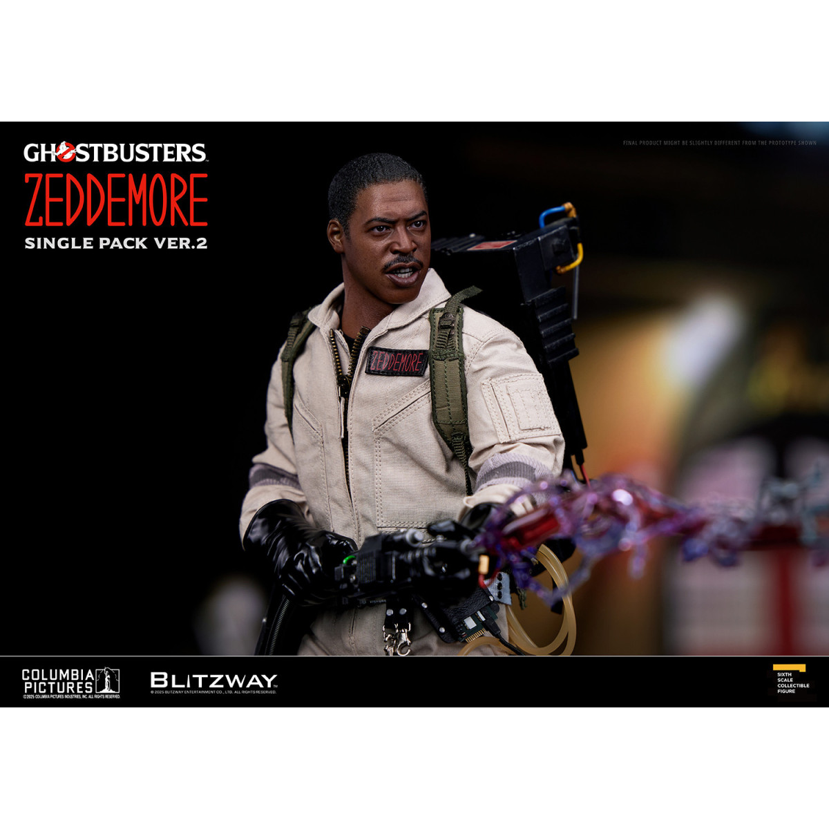 Blitzway - Ghostbusters Winston Zeddemore Confezione singola ver.2 1/6