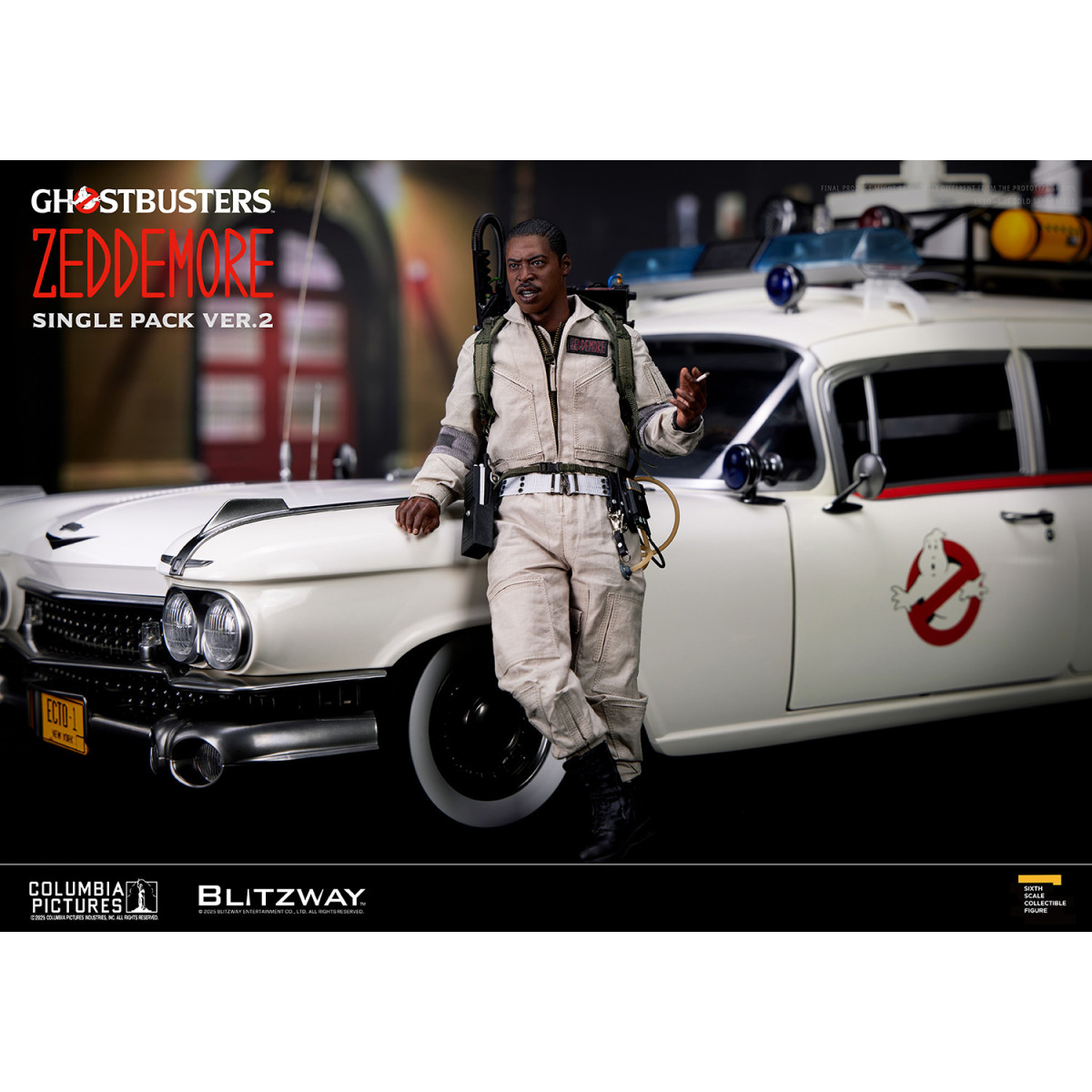 Blitzway - Ghostbusters Winston Zeddemore Confezione singola ver.2 1/6