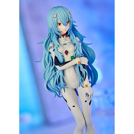 GoodSmile - Rei Ayanami versione capelli lunghi - Parata pop-up - Ricostruzione di Evangelion
